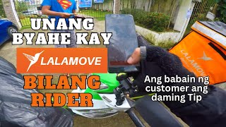 LALAMOVE-UNANG BYAHE BILANG ISANG LALAMOVE RIDER  FIRST TIME MAG LALAMOVE RIDER BUHAY LALAMOVE RIDER