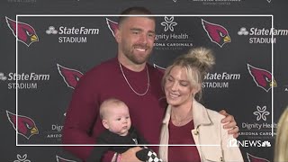 Zach Ertz cheers wife, Julie Ertz on as she nears soccer retirement