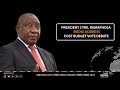 President Ramaphosa engages media post budget vote debate
