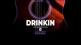 [FREE] Sad Acoustic Guitar Type Beat "Drinkin" (Trap Country Emo Rap Instrumental 2022)