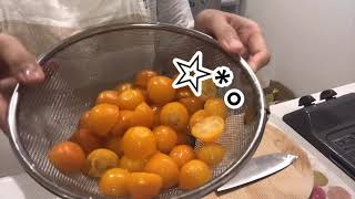 金柑ジャムを作ります\\('ω')/〜let's cook kumquat jam