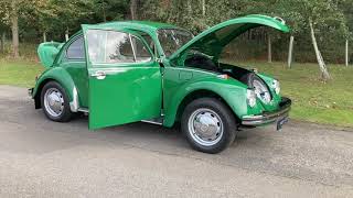 Absolute Classic Cars 1972 Volkswagen Beetle 1300 - 15900 mile from new! SOLD