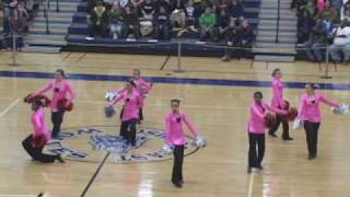 Plainfield Central Pomcats - Elvis Presley pom dance routine - Jail House Rock TDI competition 2009