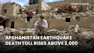 More than 2400 people killed in 6.3 magnitude earthquake in Herat, Afghanistan
