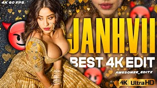 Janhvi Kapoor Hot Edit : ( What Jhumkha ) hottest edit on internet