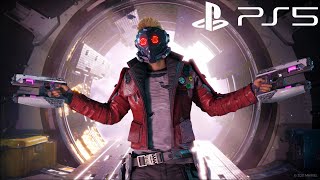 Marvel's Guardians of The Galaxy - Ultra High Graphics The Quarantine Zone PS5 Gameplay - 4K