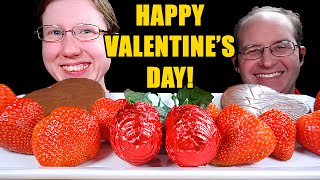 ASMR VALENTINE CHOCOLATES MUKBANG EATING SOUNDS