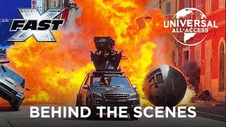 Behind the 7 Hills of Rome Chase Scene | Fast X | Behind the Scenes