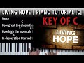 Living Hope | Beginner Piano Tutorial [C]