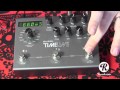 Strymon Timeline delay guitar pedal demo with R9 Les Paul & Dr Z M12 amp