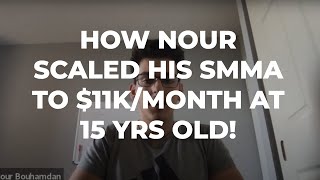 🔥 How Nour Scaled To $11k/Month In Recurring Revenue At 15 Years Old!
