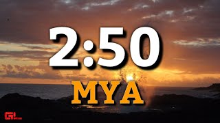 MYA - 2:50 (Letras/Lyrics) 🎵