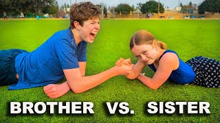 Brother Vs. Sister Extreme Strength Challenge