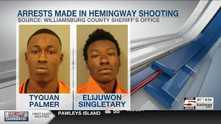 VIDEO: Deputies arrest 2 after Williamsburg Co. shootings