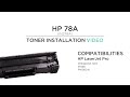 ImagingNow  CE278A HP 78A   Toner Installation