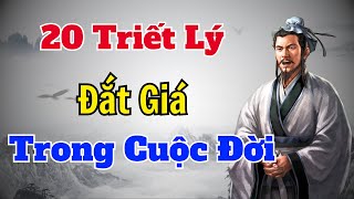 Cổ Nhân dạy: 20 TRIẾT LÝ ĐẮT GIÁ trong cuộc đời nên nghe để thấu hiểu | Sách nói Minh Triết