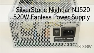 #1624 - SilverStone Nightjar NJ520 520W Fanless Power Supply Video Review