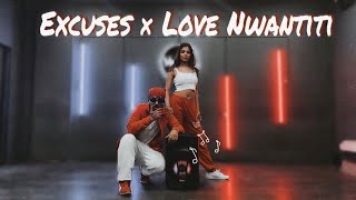 Excuses x Love Nwantiti | AP Dhillon, CKay | Valentine Day Special | StepItUp With Maddy