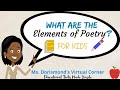 ✏️ What are the Elements of Poetry? | Poetry Writing for Kids and Beginners