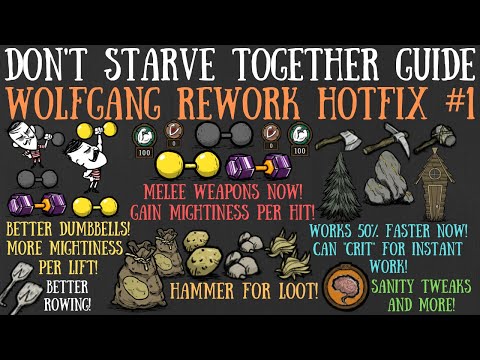 Wolfgang Rework Hotfix Changes #1 – Don't Starve Together Guide