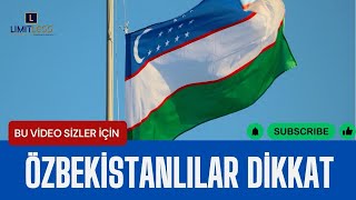 ÖZBEKİSTANLILAR DİKKAT!! DEĞİŞEN YASA İLE SİZLER İÇİN UYGUN OLAN İKAMET İZİNLERİNİ YENİDEN DERLEDİK