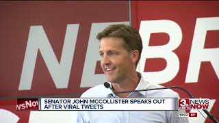 Sen. McCollister asks fellow republicans to speak out against Pres. Trump