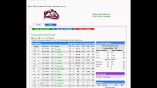 SportSims - How do I Set up a Depth Chart.wmv