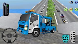 New Tow Truck Highway Tunnel Drive - 3D Driving Class 2025 - Car Game -Android gameplay