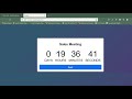 7. Showing the Complete Screen of Countdown timer | JavaScript Countdown Project Tutorial