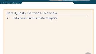 01 Data Quality Services Overview