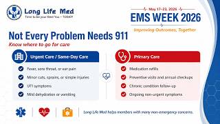Not Every Problem Needs 911: Know Where to Go for Care