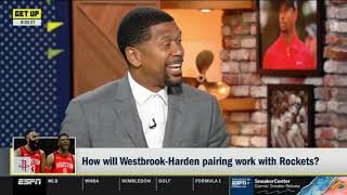 Jalen Rose "analysis": How will Westbrook-Harden pairing work with Rockets? | ESPN Get Up