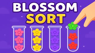 Blossom Sort Android Gameplay | Puzzle Game Walkthrough & Tips 🌸 🎮 Welcome to RAGHAMING! 🎮