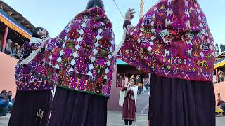 Komic Gompa me Yamantaka Festival ke waqt Dance karte huae Girls and Woman।