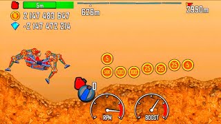 Hill Climb Racing - carantula on mudpool | android iOS gameplay #702 Mrmai Gaming