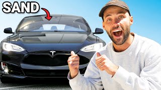 I TRADED SAND FOR A TESLA
