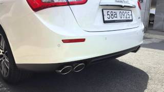 Maserati Ghibli Diesel Sound/マセラティ・ギブリ ディーゼル サウンド/마세라티 기블리 디젤 소음