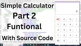 Make A Calculator with java language // Android App Development // Part 2