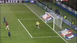15.02.2009 - Inter Milan vs AC Milan 2-0 Stankovic Goal 42'