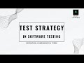 Test Strategy In Software Testing | Test Strategy | Software Testing | @quicklearnerss