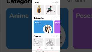 app name is WeDraw- How to Draw Anime