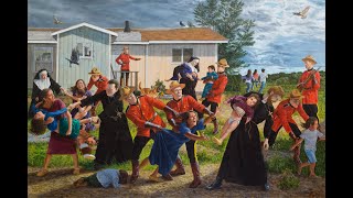 The Visual Language of The Scream (2017) by Kent Monkman