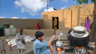 traditional village life | india pakistan border village life | desert women village life