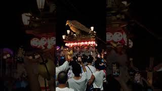 佐原の大祭　仁井宿さん のの字廻し　潮来芸座連さん　#佐原の大祭 #千葉県　#祭り　#short #shortvideo #shorts