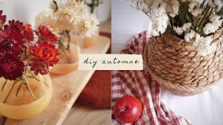 DIY || 2 idées déco d'automne | 2 fall home décor ideas (eng.sub)