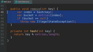 DSaA #86 - Solution remove() [By Mosh Hamedani]