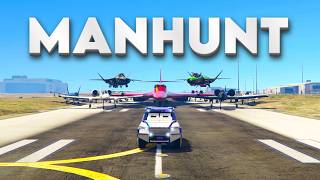 28 JETS vs 1 RUNNER in GTA 5