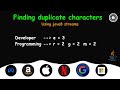 🚀 Finding Duplicate Characters Using Java 8 Streams! | #programmingkt #java #java8 #javaprogramming