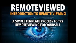 Remoteviewed - Simple Remote Viewing template for beginners.