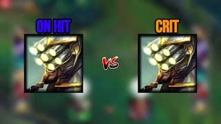 NEW ON HIT vs CRIT MASTER YI FULL BUILD FIGHTS \u0026 Best Over!